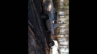 06 Silverado pulling f750 out mud