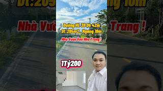 Nhà Vườn Ven Nha Trang Trên Đường HL39 Qh Rộng 42m chỉ 1ty200 Tại Xã Suối Tiên Diên Khánh