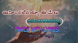 Voohinchaledhayya E Melulanniyu | ఊహించలేదయ్యా ఈ మేలు | ಊಹಿಂಚ ಲೆದಯ್ಯ ಈ ಮೇಲು #karaoke #track #music