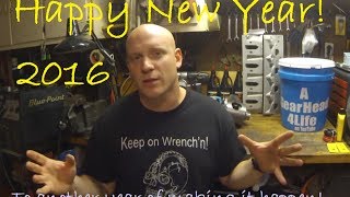 AGearhead4Life Live on New Years Eve Shop Talk in AG4L Garage