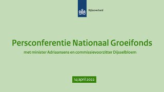 Persconferentie tweede ronde Nationaal Groeifonds