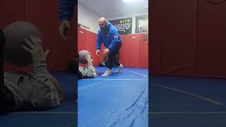 Wrestling Strength and Conditioning with my daughter