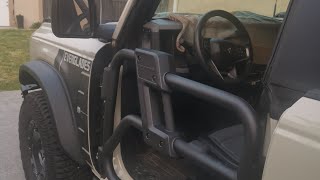 TWO things you never hear from a Ford Bronco door removal video