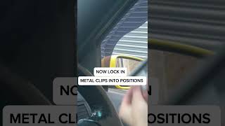 How to install Wind Deflectors to a Car! #installation  #deflector #ytshorts #howto