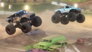 Highlights Back To School Monster Truck Bash Charlotte, NC (08/19/23) 4K60FPS