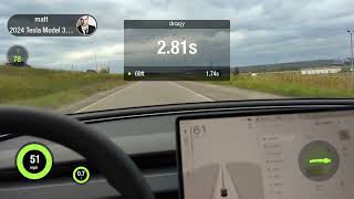 2024 Tesla model 3 performance dragy