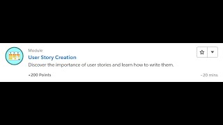 User Story Creation [Salesforce Trailhead Answers]