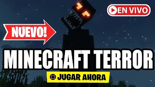 🔴¡ ASI ES JUGAR MINECRAFT BEDROCK CON EL MOD MAS TERRORIFICO EN 2024 ! ( SURVIRANDON 1)