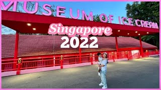 MUSEUM OF ICE CREAM SINGAPORE 2022 FULL TOUR / UNLIMITED ICE CREAM / YAYA & MGA ALAGA LOVE IT/ #PINK