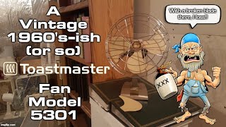 Eskie's Vlog 062624: A Toastmaster 5301 Desk Fan