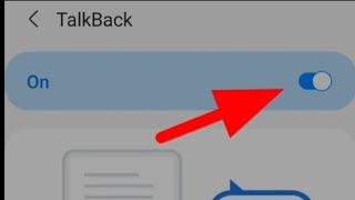how to disable TalkBack in any android phone