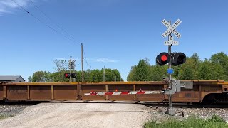 County Rd. 71 Railroad Crossing - St. Joe, IN - 5/8/24