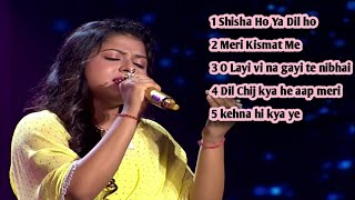 Sad song Arunita Kanjilal songs Indian Idol best song jukebox