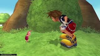 Kingdom Hearts Final Mix (PS5) - meeting Piglet