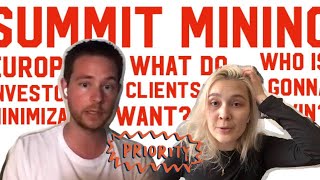 Interview with Mathieu Vincent, CEO of Summit Mining⛏