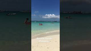 Fine sandy beach and relaxing waves. Mabuhay Philippines! #familydayout #travel #familyvlog #shorts