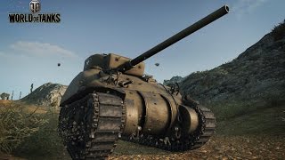 Its old blood and guts famous M4 Sherman!! ~ World of Tanks