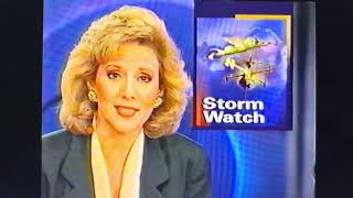 KCBS 2 Action News at 11pm teaser and open November 10, 1994