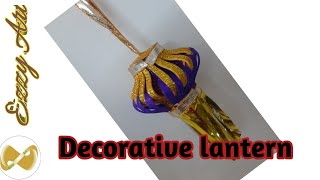 How to make akashkandil at home for diwali | Diwali lantern making at home |paper lantern for diwali