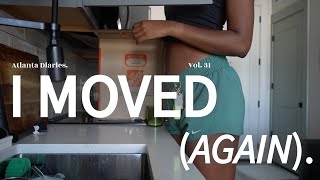 New Apartment, New Beginnings: Moving in With My Boyfriend, New Desk, Scrapbooking | Atlanta Diaries