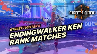 SF6 → EndingWalker (Ken) Ranked Matches #001