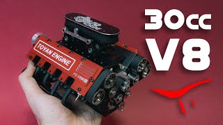 This 30cc Toyan V8 Is The Smallest You Can Buy And Run