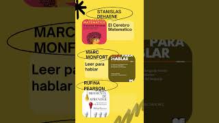 Libros que tenes que leer si sos Psicopedagoga/o #libros#dehaene#dislexia#aprender