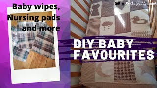 HOME MADE BABY WIPES | And other DIY Baby Favourites! Baby essentials to save money and upcycle