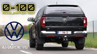 2023 Volkswagen Amarok V6 (240hp) | 0-100 Acceleration & Sound TEST! by Car Spotter Belgium