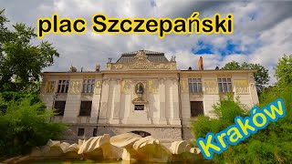 Kraków spacer po Starym Mieście 🌷🌹plac Szczepański 🎭 Stary Teatr 🎨 Pałac Sztuki 🌼 Lato 2023