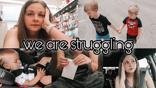 We Are Struggling || DITL of a Stay At Home Mom 2022