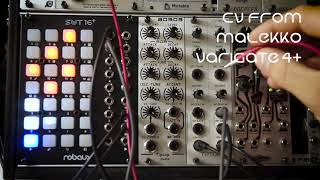 Eurorack Tiptop Audio - CYMBL909 Sound Demo (no talking)