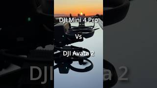 🔥Tough landing: DJI Mini 4 Pro vs Avata 2! 🚀#dji #drone