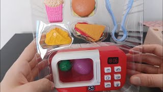 5 Minutes Satisfying With Unboxing & Review Kitchen Play House Set | Mini Microwave | ASMR Toys