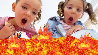 The Floor Is Lava Song by Diana & sis