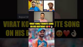 Virat Kohli Tribute Song 😍❤️ #shorts #youtubeshorts #viratkohli #shortsvideo #kohli #kingkohli