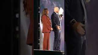 Stephanie McMahon and Triple h in WWE Crown Jewel