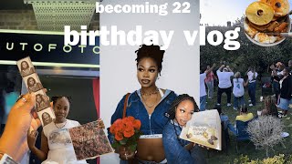 22nd Birthday Vlog | not celebrating my birthday | work | 90s BBQ & super special vinyl unboxing!