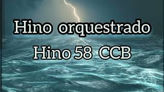 58 Sou crente em Jesus , com a introdução da organista.