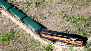 O gauge Garden Railroading