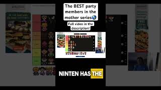 The BEST party members in the mother series #shorts #earthbound