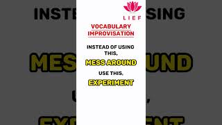 Vocabulary Improvisation | Part - 5 | LIEF | Bagbazar