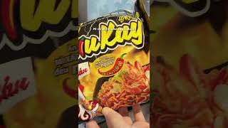 Nấu mì cay với sữa tươi #ancungtiktok #food #mukbang #anvat