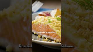 Hellmann's Roasted Garlic and Dijon Crusted Salmon Recipe