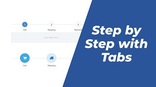 How to create step by step process with Tabs in Web Builder 16