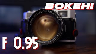 f0.95 Aperture WTF?!?! the infamous Canon 50mm Dream Boy Lens