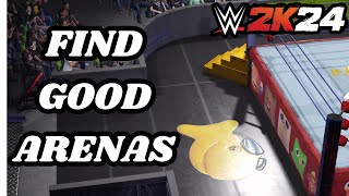 WWE 2K24 - How To Find The Best Arena Creations