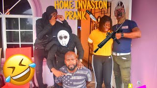 Home invasion/ Robbery prank on daddy pine ft.kxngmelio