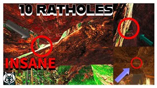 TOP 10 INSANE RATHOLES ON FJORDUR|ARK SURVIVAL EVOLVED