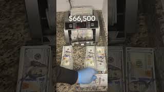 $66,500 Money Counter - Millionaire ASMR